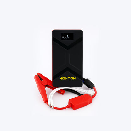 باور بانك للسيارة HONTON جامب ستارتر – بطارية قوية – شاشة رقمية – كشاف طوارئ – شحن متعدد الاستخدامات