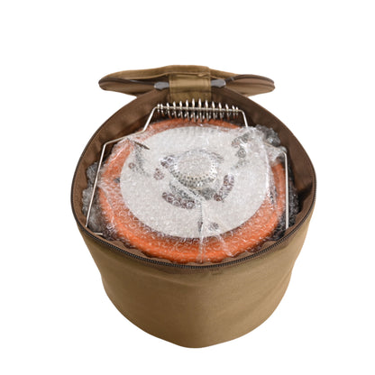 دفاية وموقد غاز 2 في 1 محمولة للبر والتخييم – تدفئة وطهي – استهلاك اقتصادي – 2000 واط